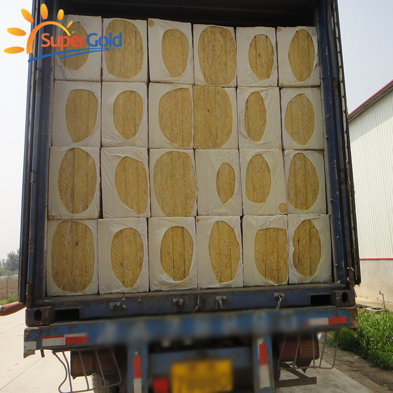 SuperGold Insulation Wool Fireplace Basalt Rock Mineral Wool Insulation Board For Acoustic Floor Insulation