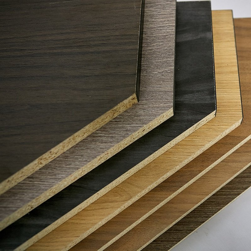 China NEW product cheaper melamine board 12mm 15mm 18mm Titanium White Laminated Melamine MDF Board