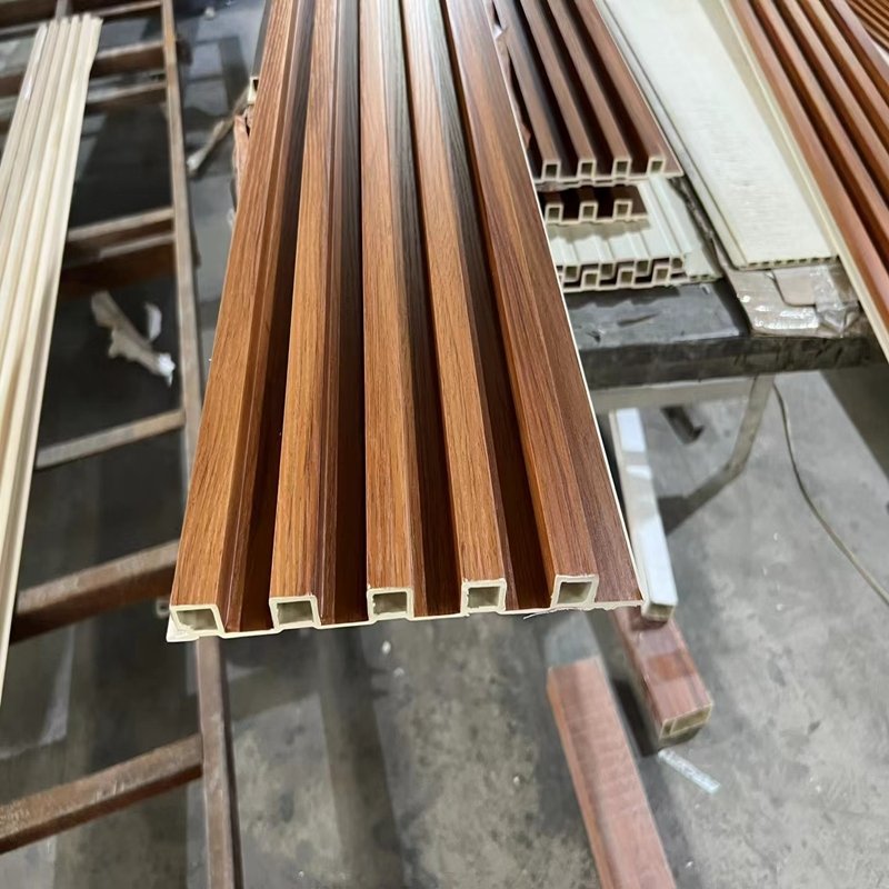 China Sourced WPC Wall Cladding Panels with Exterior Metal Film Premium Wall Panels & Boards