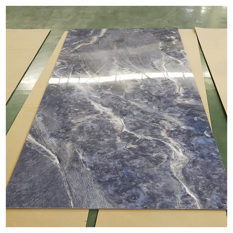 Bamboo Charcoal Fiber Board Waterproof WPC PVC and Plastic Interior Wall Panel Marble Effect for Outdoor & Office Application