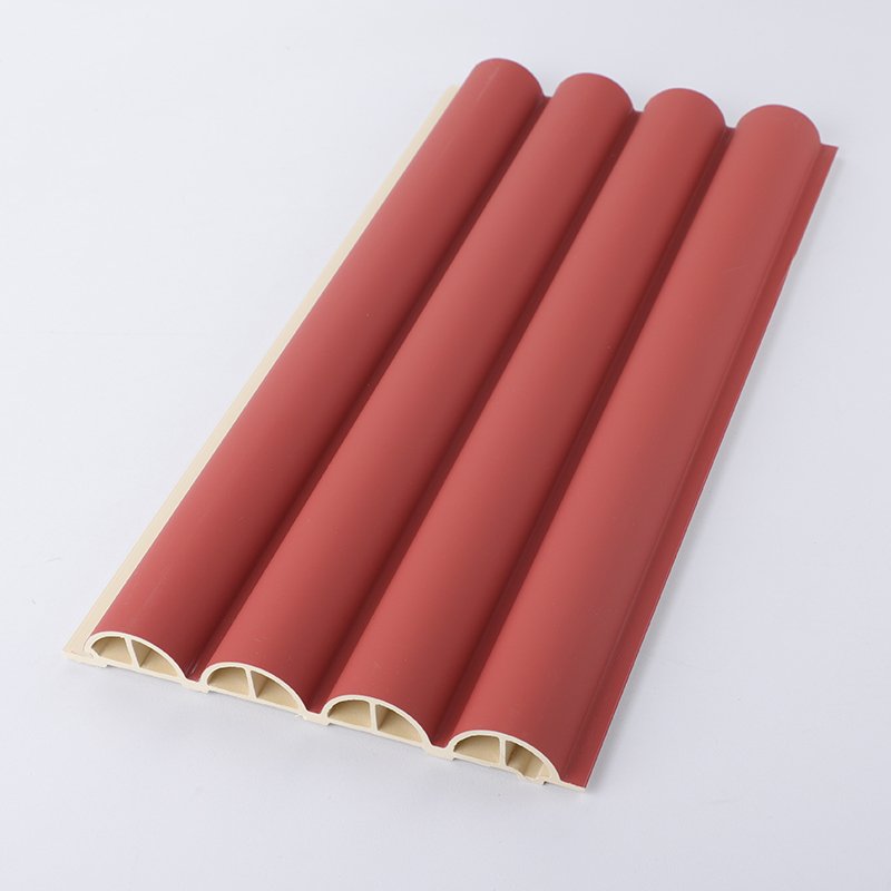 New Style Special Fluted Wall Panel Wpc 186*23 Interior Wooden Board For Dinning Room
