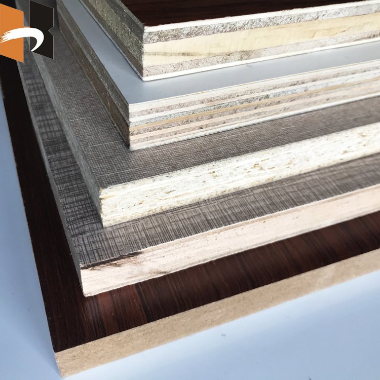 4x8 Melamine Veneer Laminated Plywood Board Melamine MDF Sublimation MDF