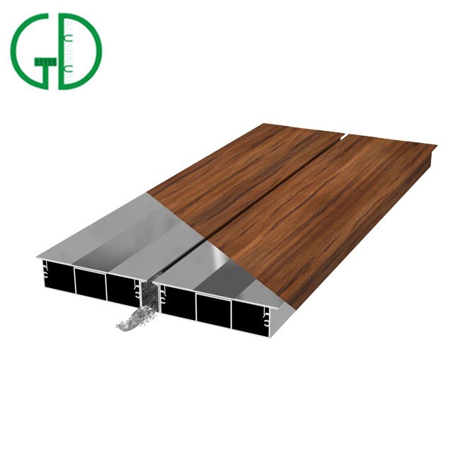 Deck Board Outdoor Wood Floor Natural Treatment Wood Decking Aluminum Thermo Wood Decking