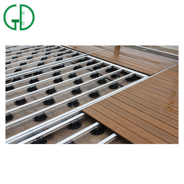 Deck Board Outdoor Wood Floor Natural Treatment Wood Decking Aluminum Thermo Wood Decking