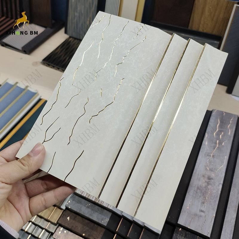 JSXH Factory Price Home Decoration Material Light Weight Waterproof 3d Wall Panel Ps Wall Cladding Panel 3d Ps Wall Panel