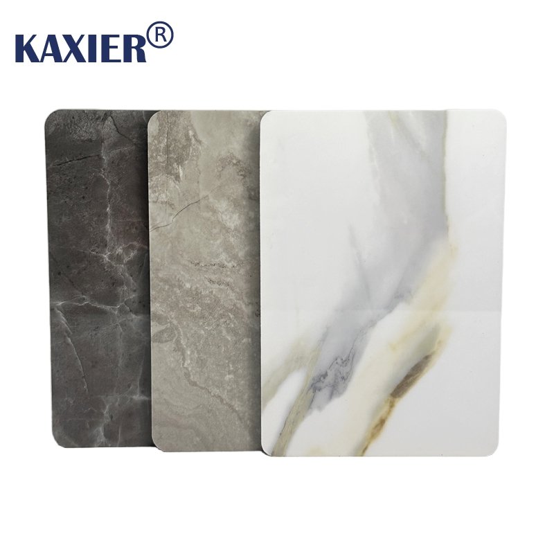 Factory Direct Shower Marble Composite Wallpanel Panel Board Interior Waterproof PVC Material SPC Wall Panel