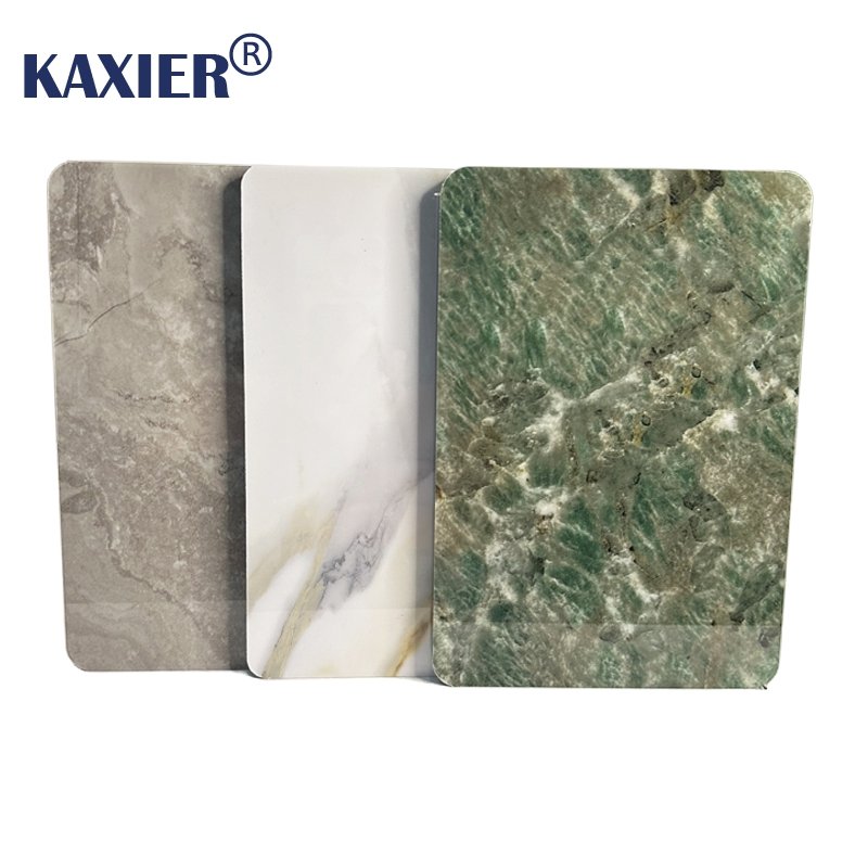 Factory Direct Shower Marble Composite Wallpanel Panel Board Interior Waterproof PVC Material SPC Wall Panel
