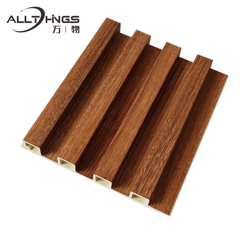 Factory price Interior Decor Wood Plastic Composite WPC fluted Wall Panel waterproof other boards