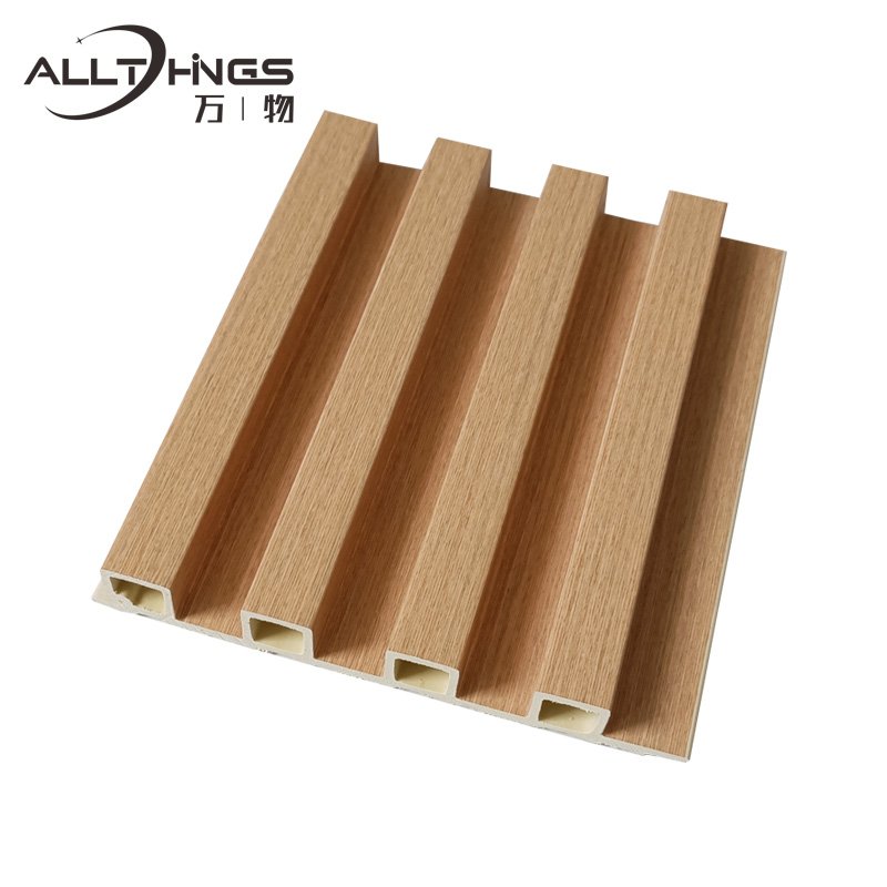 Factory price Interior Decor Wood Plastic Composite WPC fluted Wall Panel waterproof other boards