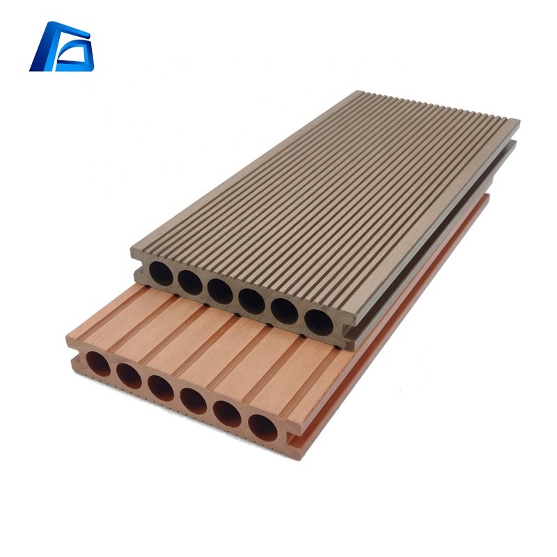 Design Style Scandinavian WPC composite outdoor decking solid hard wood board