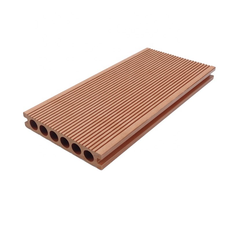 Design Style Scandinavian WPC composite outdoor decking solid hard wood board