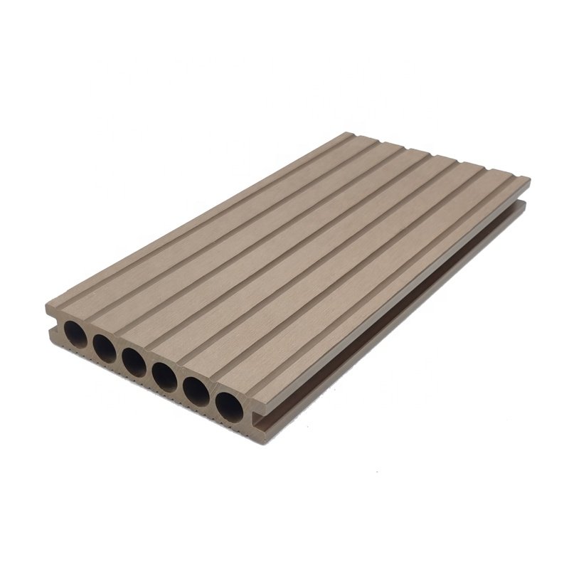 Design Style Scandinavian WPC composite outdoor decking solid hard wood board