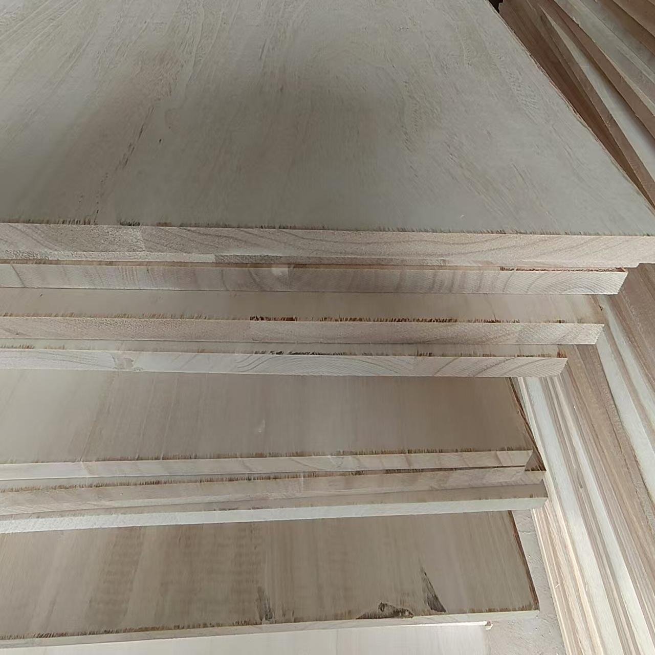 High end Bleached Paulownia Splicing Board factory wholesale price paulownia tongmu wood board