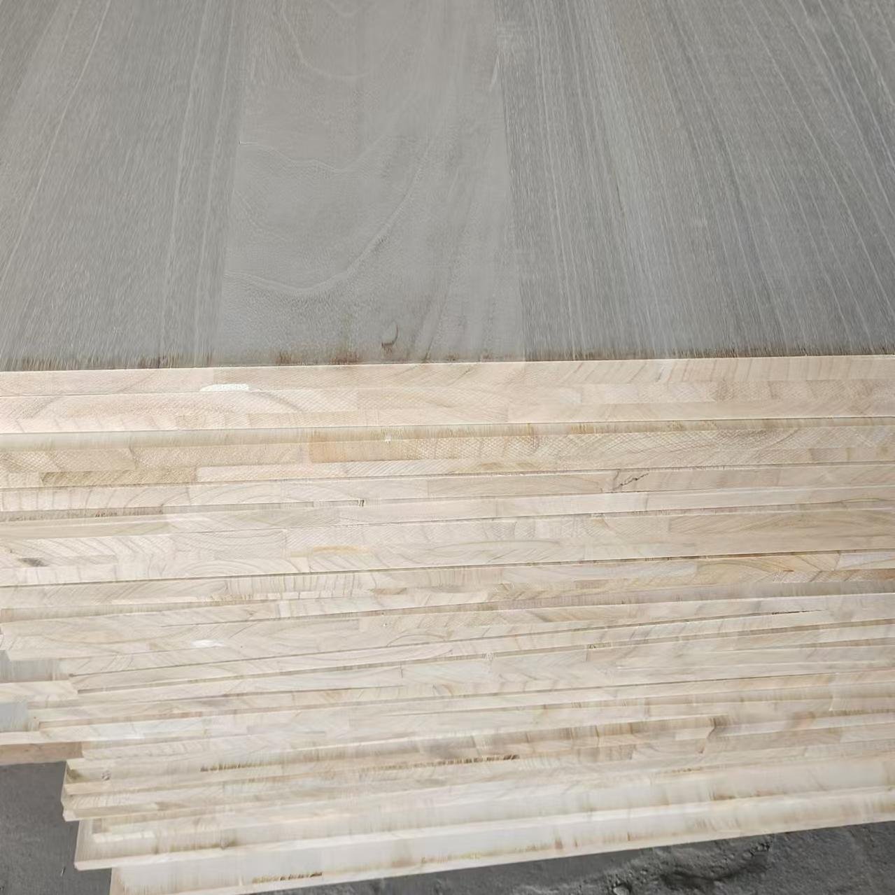 High end Bleached Paulownia Splicing Board factory wholesale price paulownia tongmu wood board