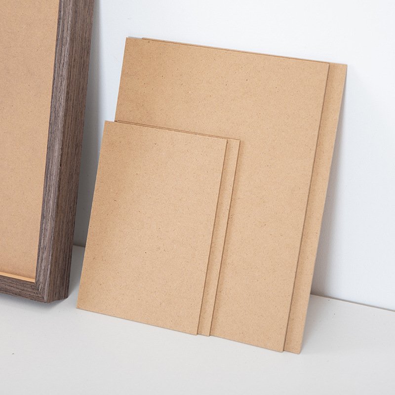 Custom High Quality Medium Density Fiberboard Fiber Cutting Board Wood Grain Fiber Cement Board
