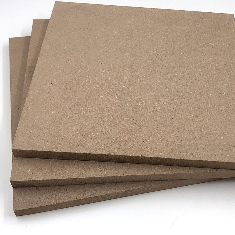 Custom High Quality Medium Density Fiberboard Fiber Cutting Board Wood Grain Fiber Cement Board