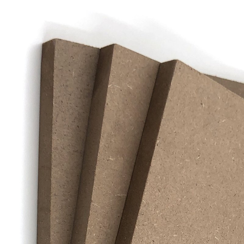 Custom High Quality Medium Density Fiberboard Fiber Cutting Board Wood Grain Fiber Cement Board