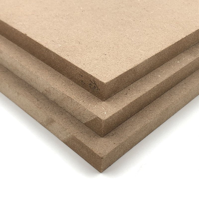 Custom High Quality Medium Density Fiberboard Fiber Cutting Board Wood Grain Fiber Cement Board