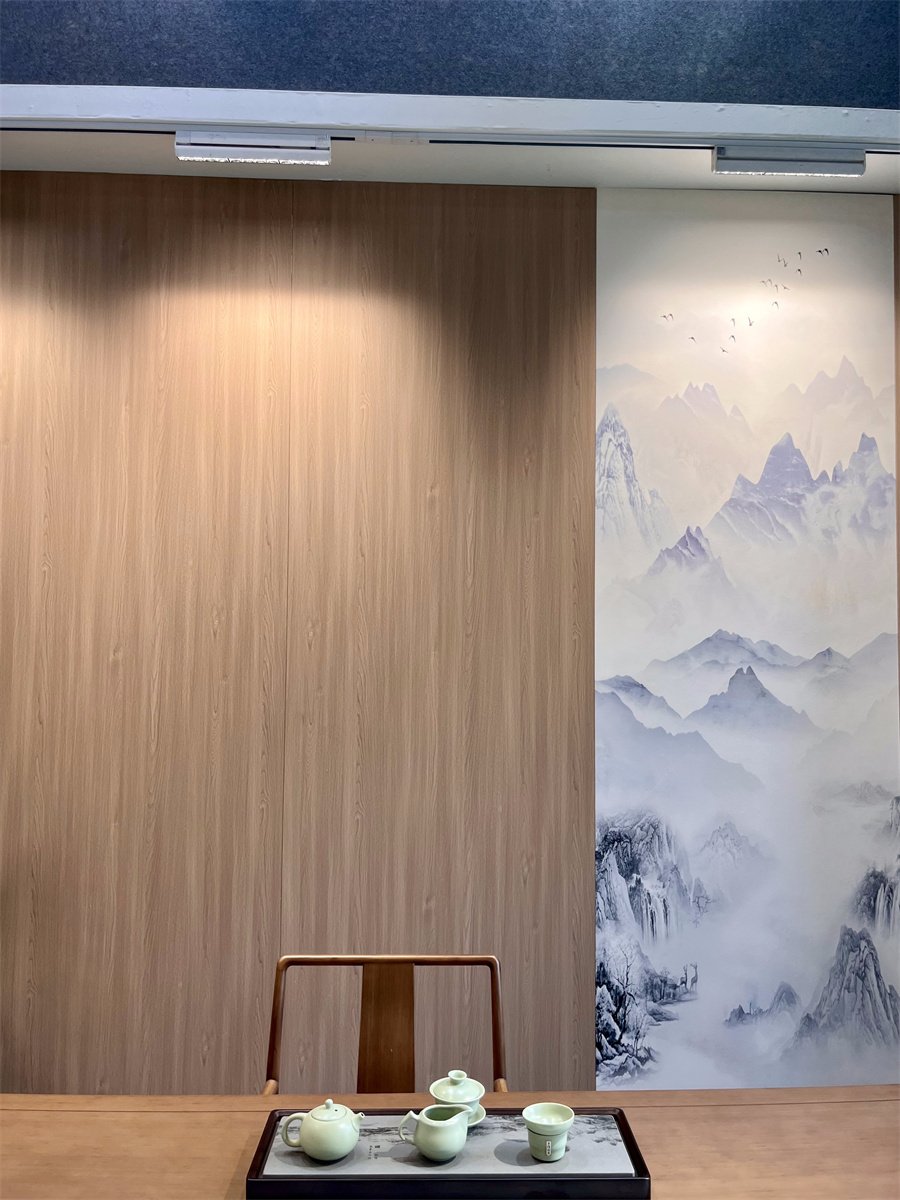 Anti-corrosion High strength PVC Integrated Boards Wood grain PVC foam Panel Wallboard Interior SPC wall panels
