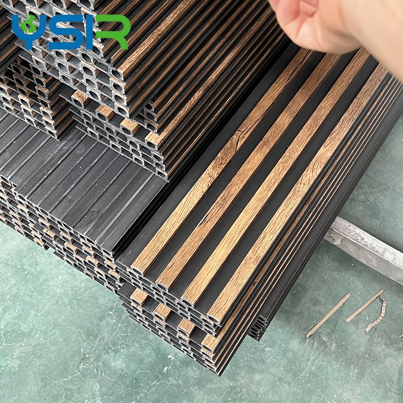 lInyi Factory Direct WPC wall panels Composite PVC Marble wall Boards indoor wpc cladding