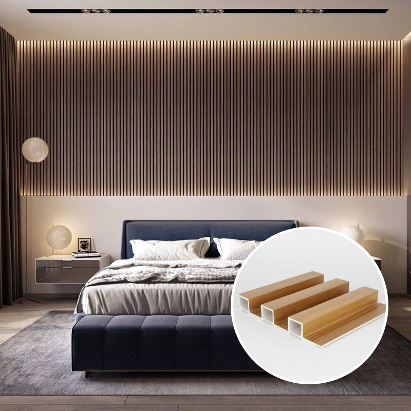 lInyi Factory Direct WPC wall panels Composite PVC Marble wall Boards indoor wpc cladding