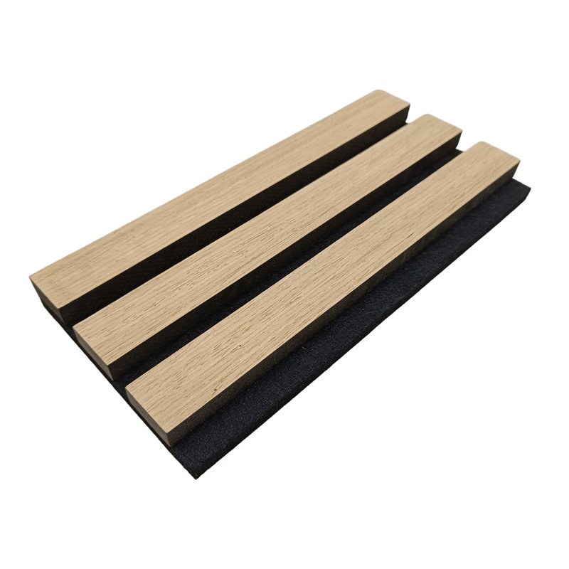 acoustic wall panel slat wood panel mfd soundproof panels and boards for interior wall decor