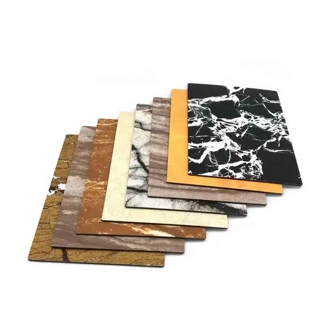 1220*2800*3mm/2.5mm high glossy Pvc Marble Sheet Interior Wall Panel Pvc Marble Sheet Alternative Uv Marble Wall Board
