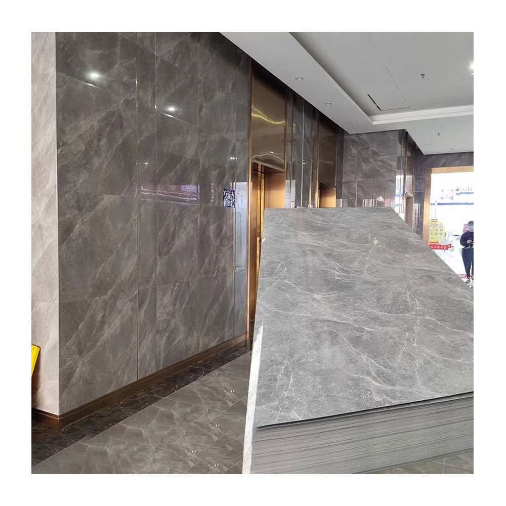 JINXING New Technology 3D Wall Panel Faux Waterproof UV Wall Decor PVC Wall Board Decorative For Bedroom 1220*2440 3mm 2mm