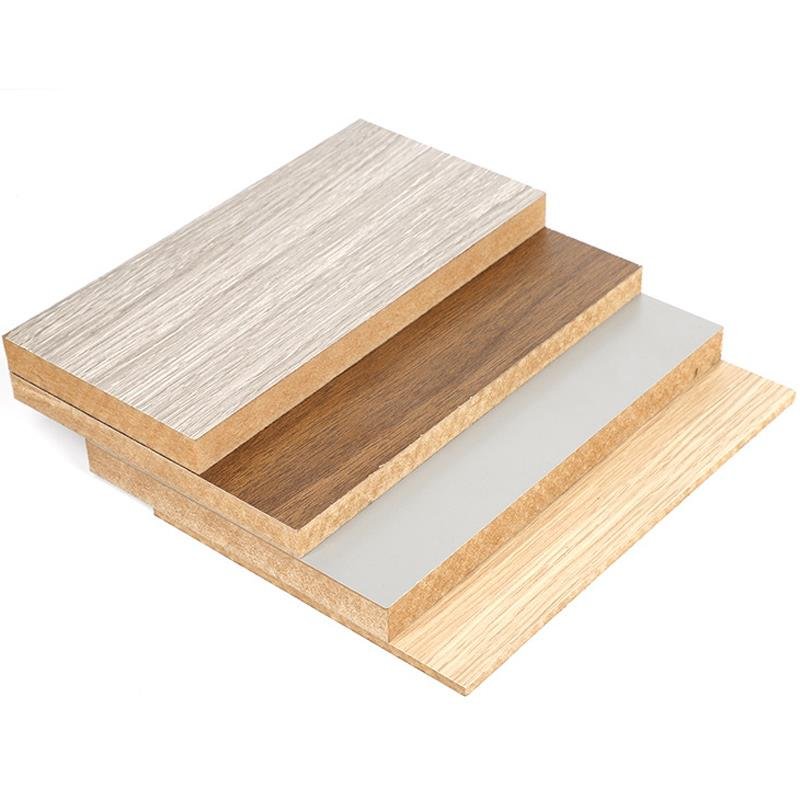 China Factory High Quality 4x8 Melamine Laminated Mdf Board White Melamine Faced MDF Board