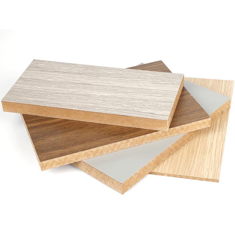 China Factory High Quality 4x8 Melamine Laminated Mdf Board White Melamine Faced MDF Board