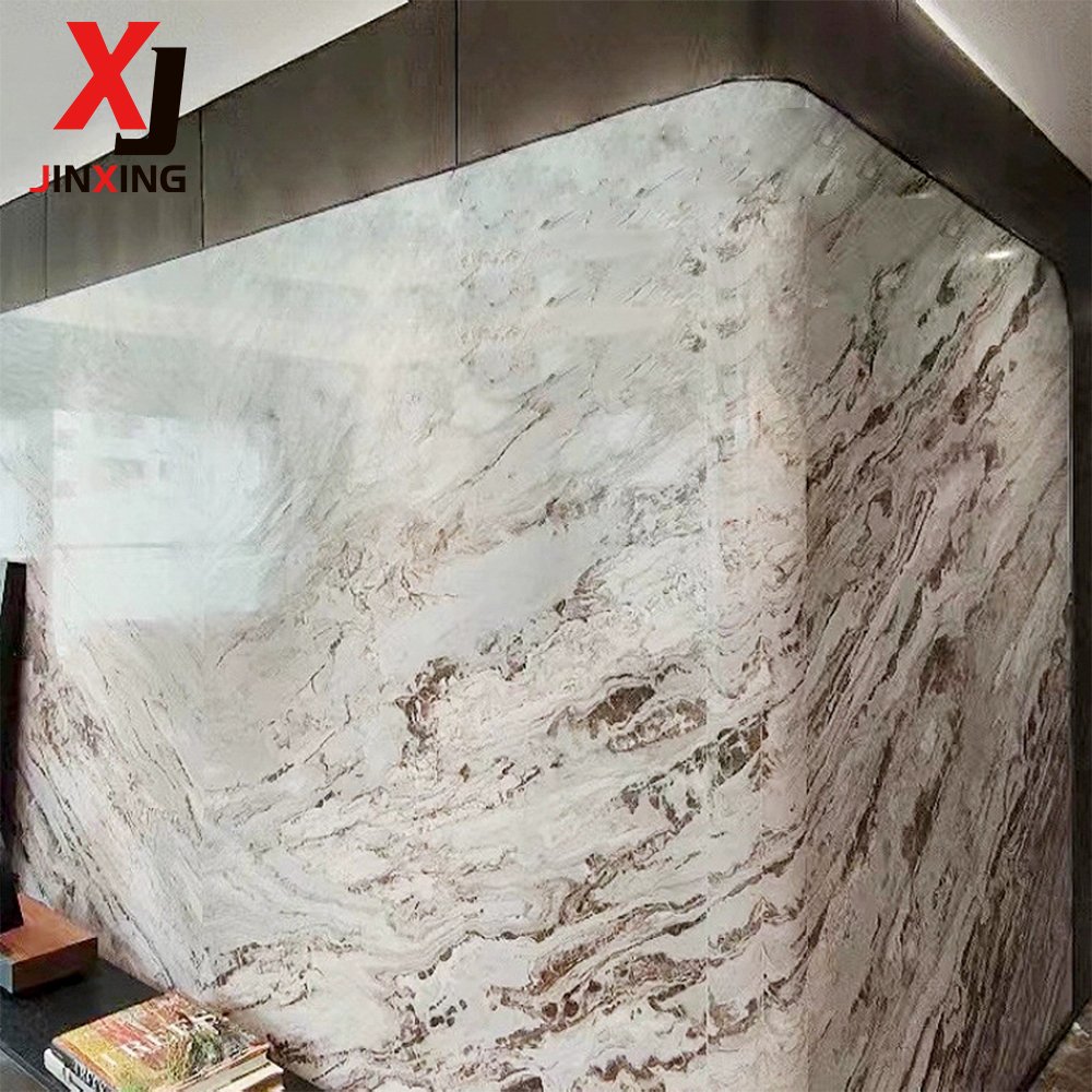 JX Eco-friendly Bamboo Fabric Wood grain Charcoal Wall Panel Wood Veneer Interior Decoration Metal Mosaic Carbon Rock Board