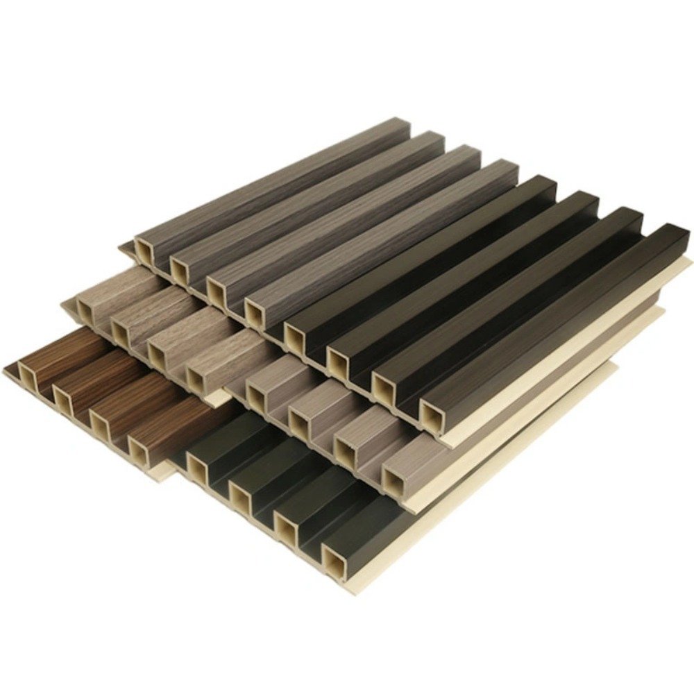 Interior Decor Wall Panel WPC Louver PVC Panels Bamboo Charcoal Board VeneerMarble Fiber Wall Panels For Wall Decoration
