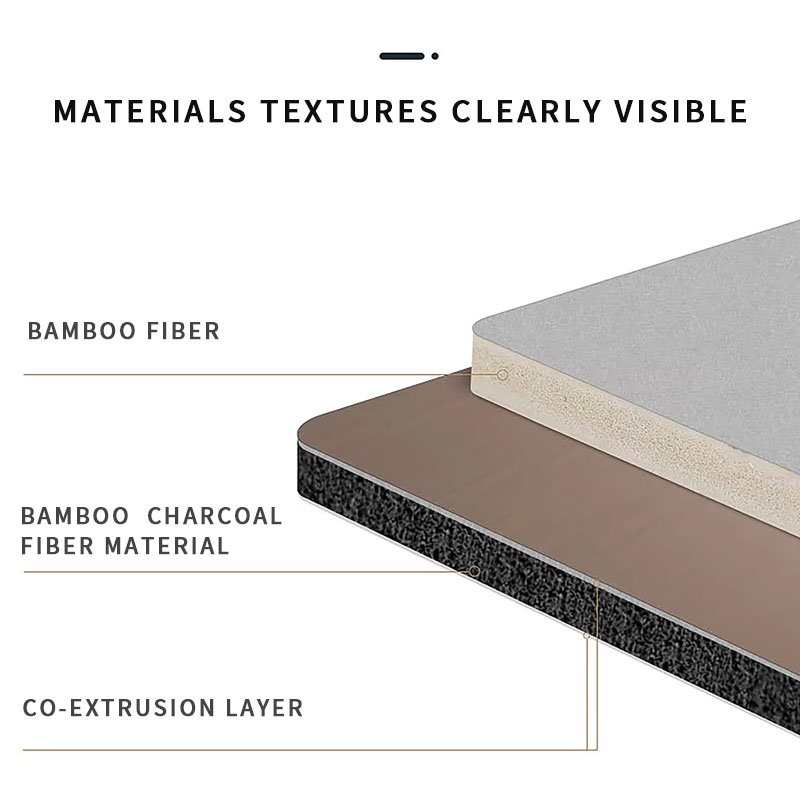 Marble Stone Effect Flexible Thin Panels For Wall Veneer Textured Wall Panels Style Carbon Crystal Board Bamboo Charcoal Wall