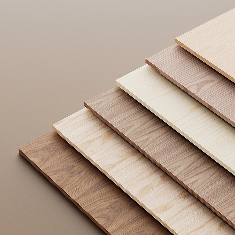 Wholesale 9\12\15\16\25MM Almirah Design Gloss Marble Melamine Multilayer Eucalyptus Plywood Board Thickness E1 E0 Construction