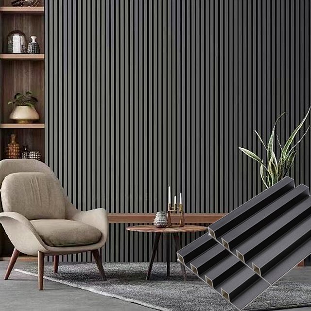 Eco logical wood plastic board China manufacturers interior decoration PVC Wpc composite wall bread cover board
