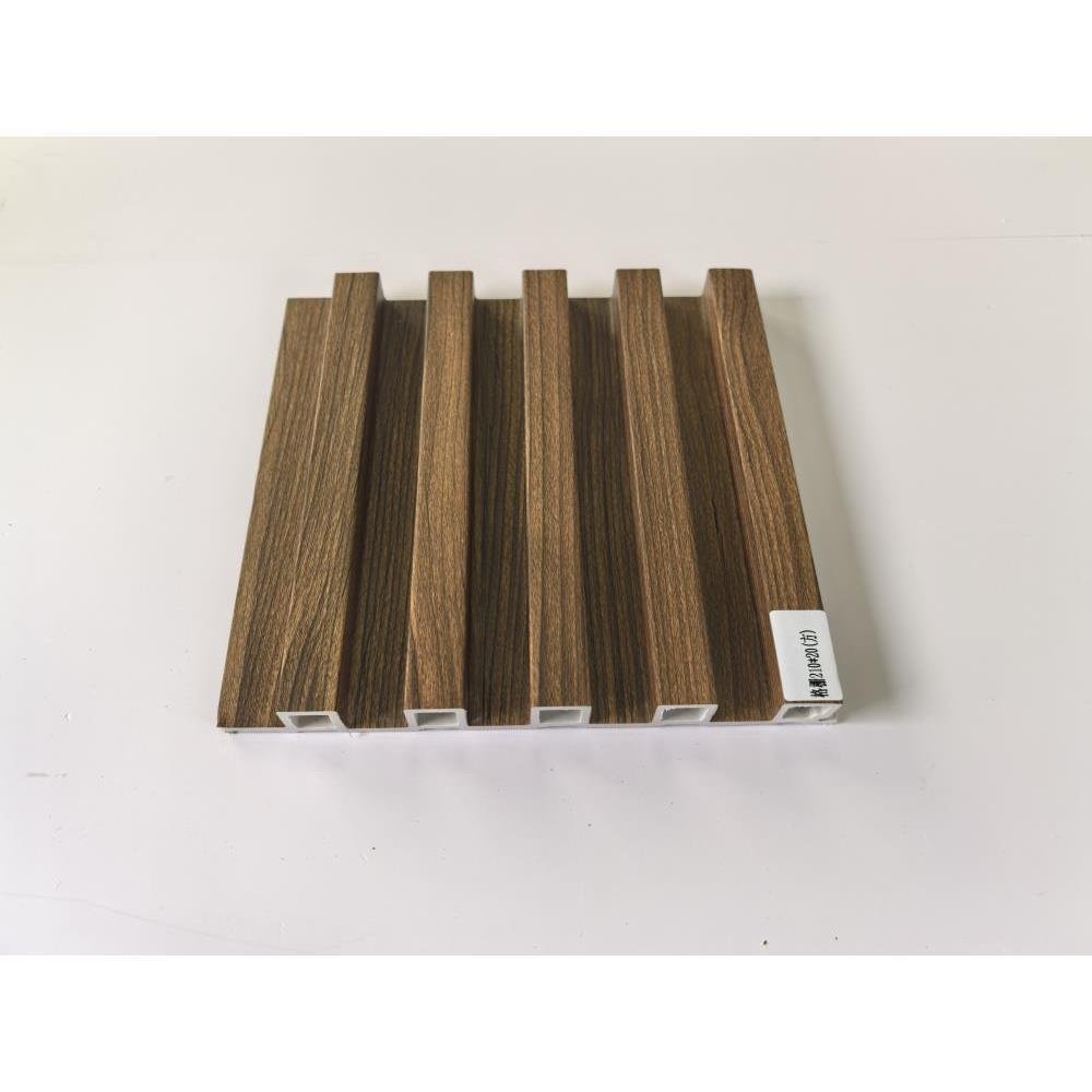 Competitive Price Bamboo and wood fiber wpc 210x20 five-hole grille single-sided corrugated board
