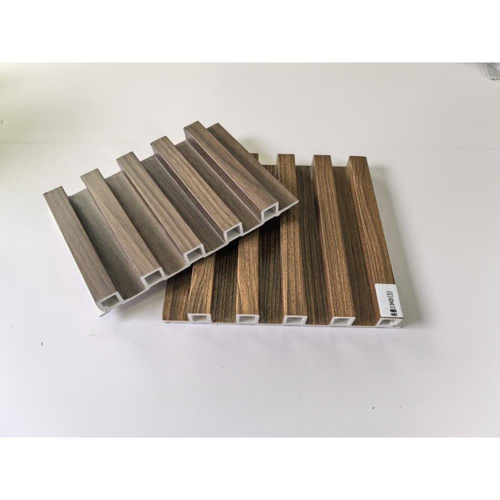 Competitive Price Bamboo and wood fiber wpc 210x20 five-hole grille single-sided corrugated board