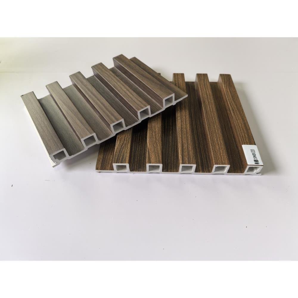 Competitive Price Bamboo and wood fiber wpc 210x20 five-hole grille single-sided corrugated board
