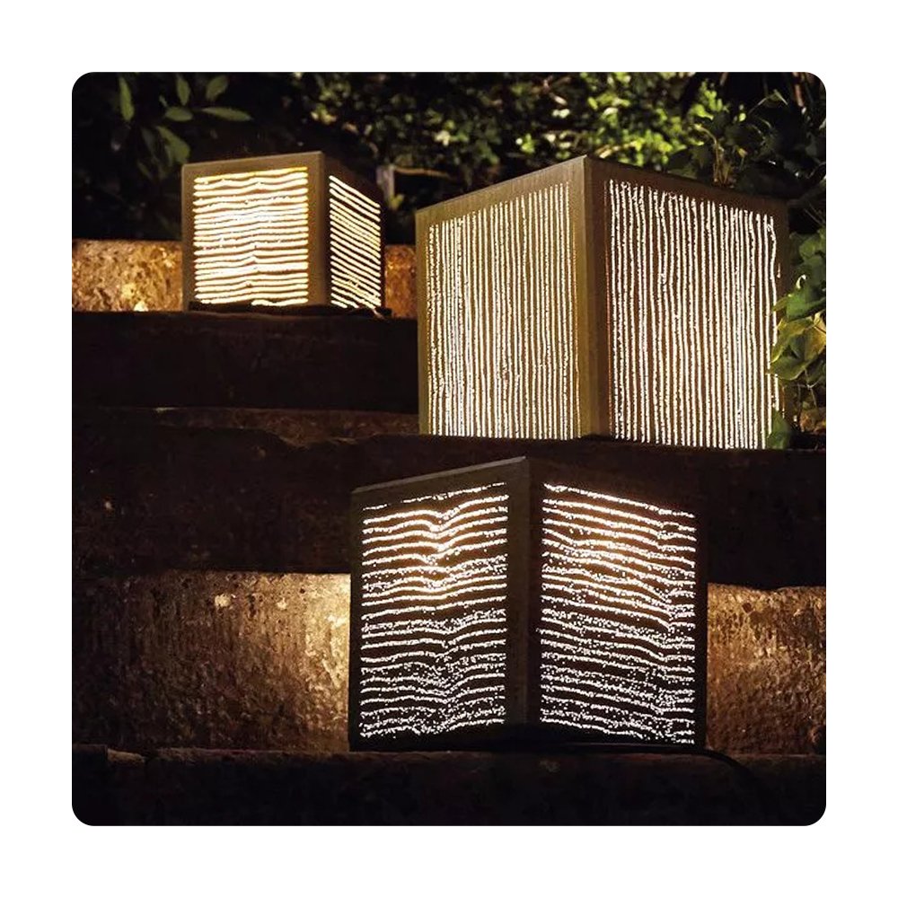 Customized Factory Price Transparent Concrete Panel Board Optic Fiber Cement Board Bars Clubs Plaza Parks Benches Flower Pond