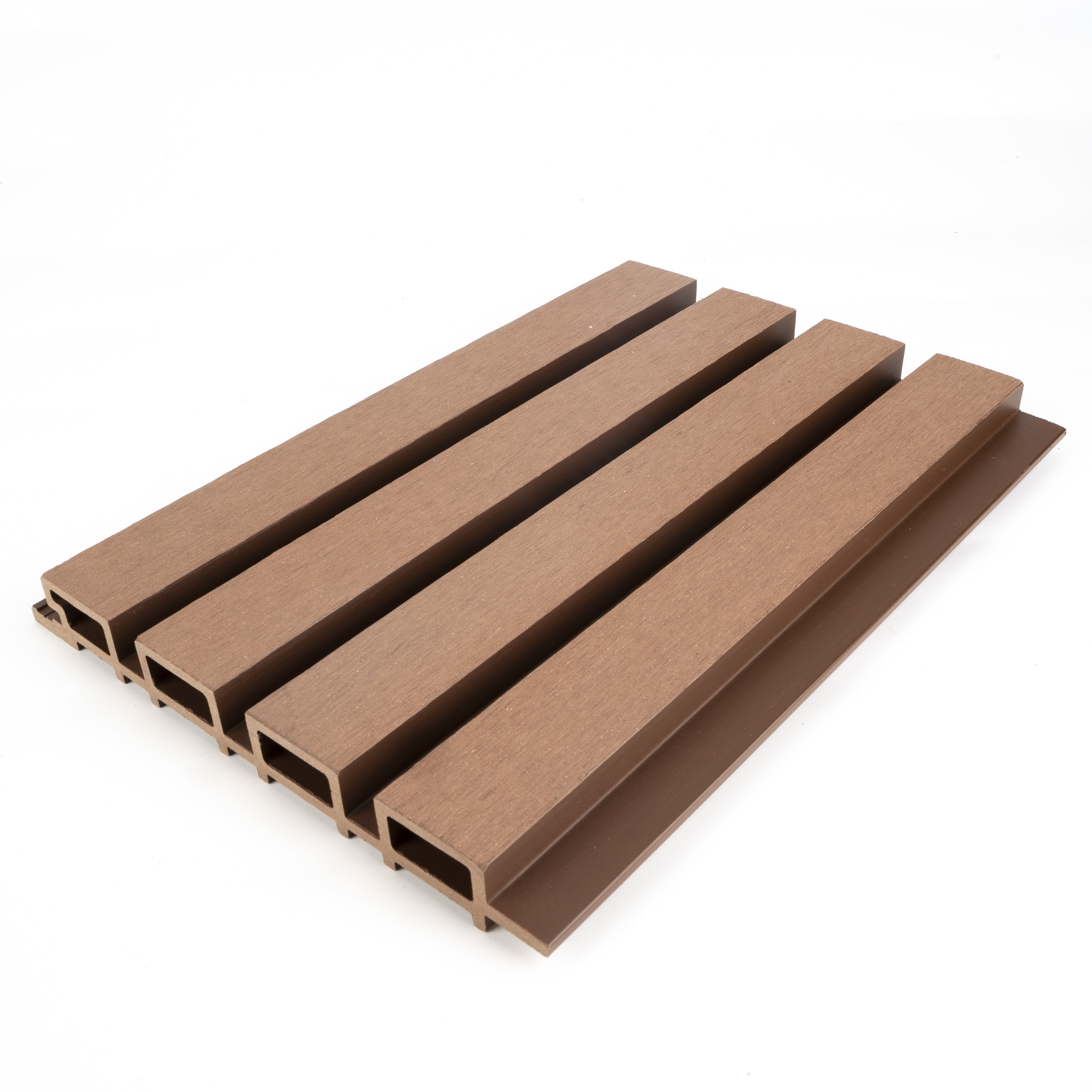 Modern Outdoor WPC Panel Wood Cladding Fireproof Garden Fence Wall Panel for Exterior Application