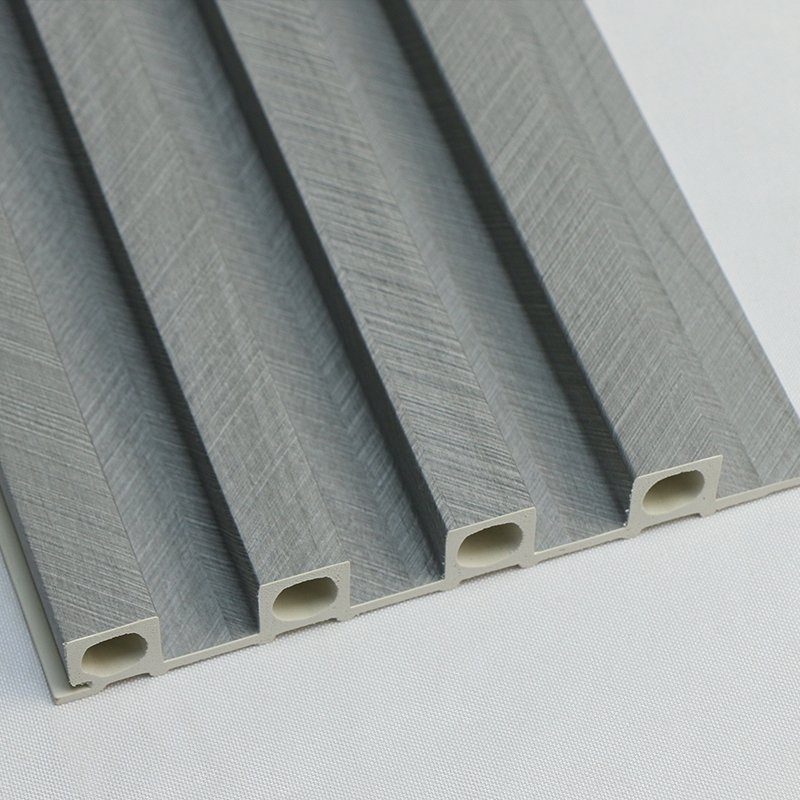 Anti-collision seamless whole house decor wood decorative sound proof sheets fluted interior boards pvc wall panels