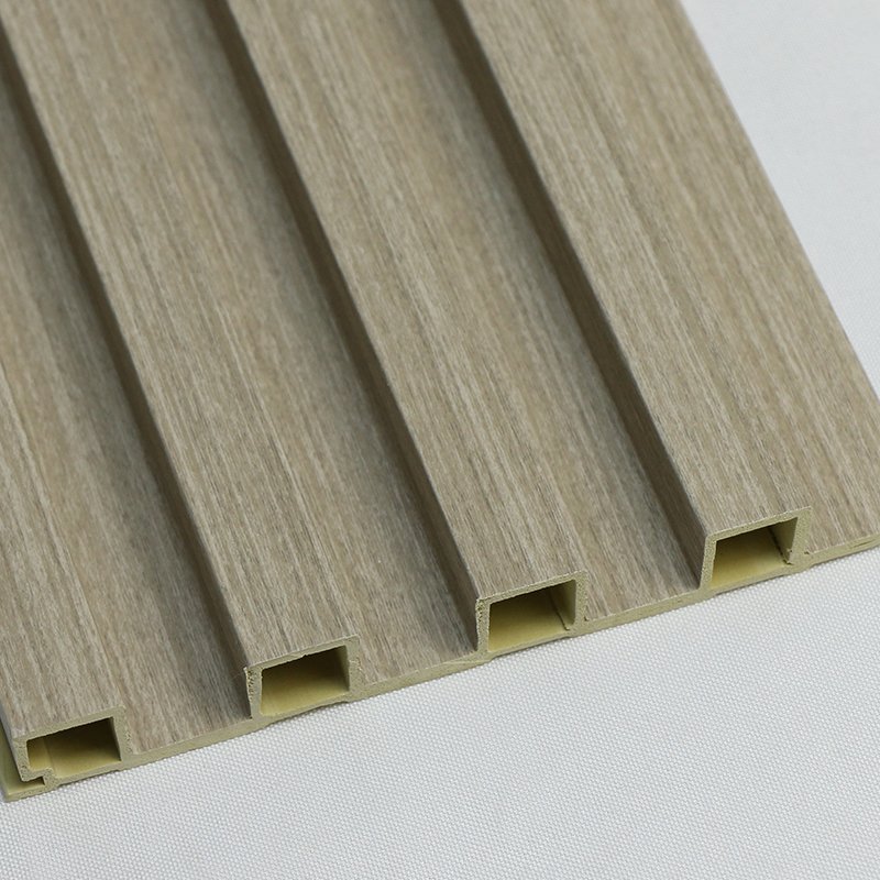 Anti-collision seamless whole house decor wood decorative sound proof sheets fluted interior boards pvc wall panels