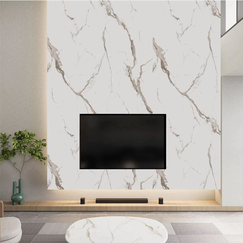Decorative Marble Bamboo Charcoal Interior Room Decoration Adhesive Wall Panel Bamboo Charcoal Board For Home Wall Decoration