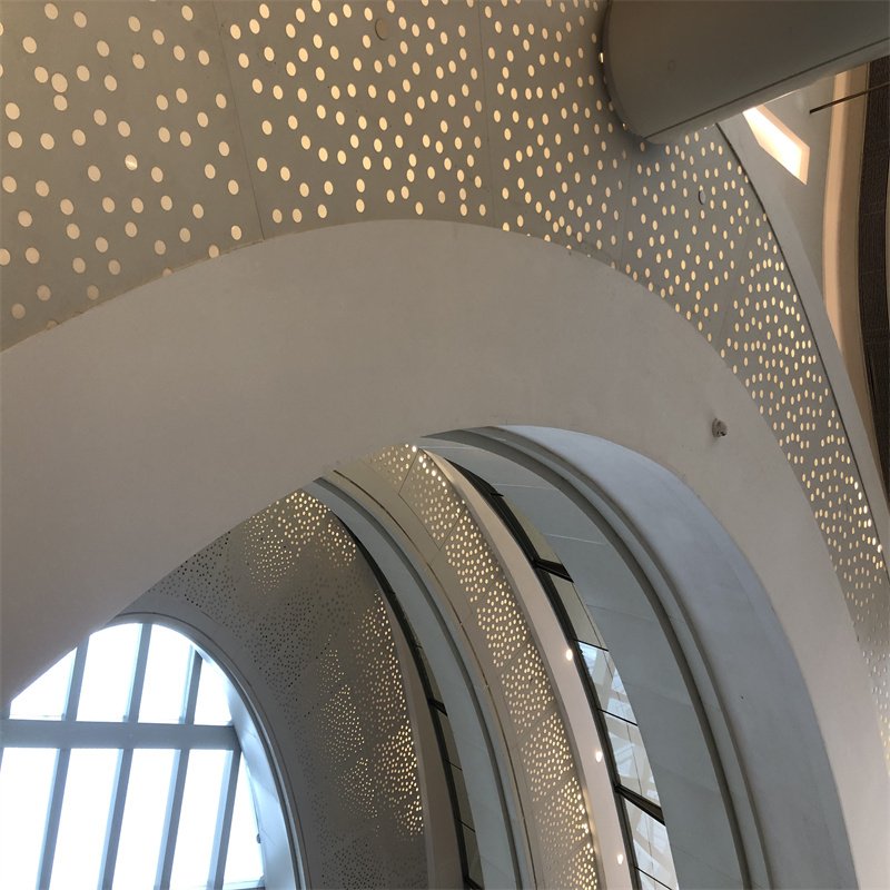 Modern 60X60 Aluminum Perforated Ceiling Tiles Wholesale Aluminum Perforated Ceiling Making Machine Aluminum Perforated Ceiling