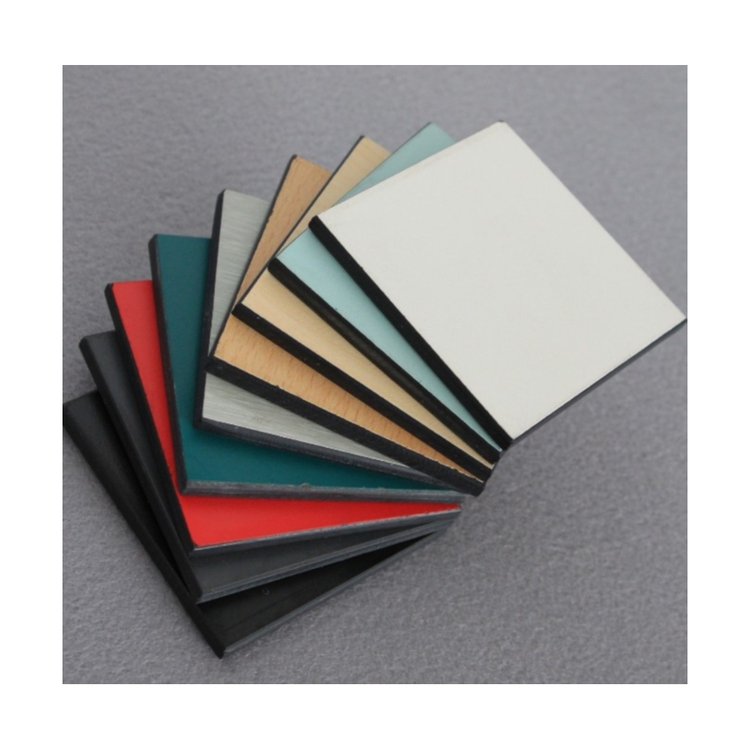 Edge HPL paint-free board high density plate veneer factory large size sanitary spacer plate