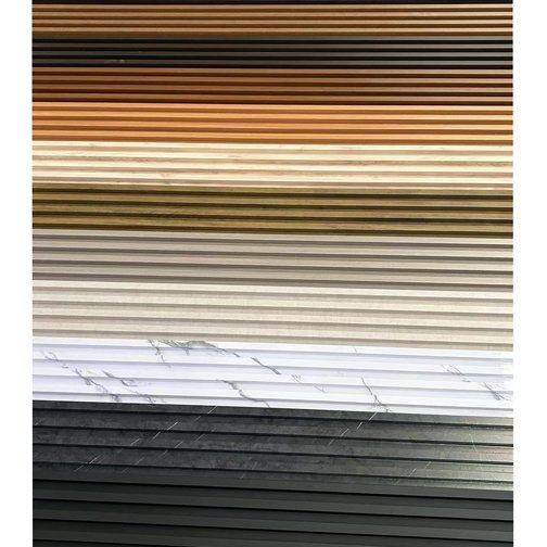 other boards Wood alternative panels WPC fluted wall panel 3D PVC wall panel