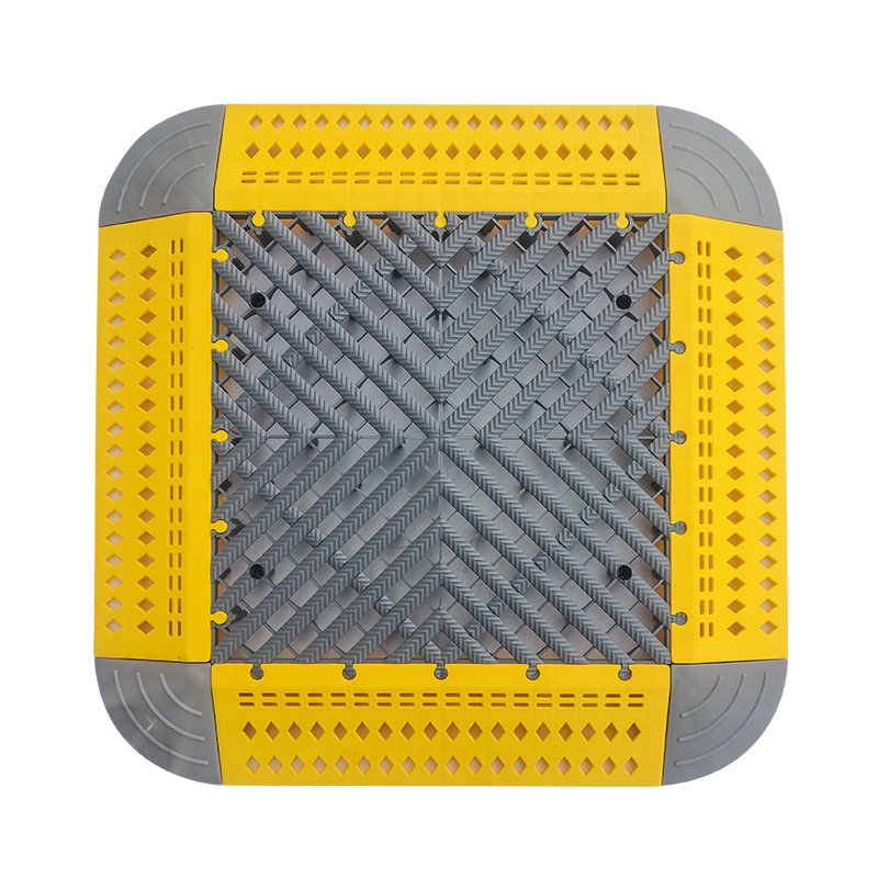 4S dealership car beauty wear-resistant hydrophobic grid board plastic splicing grid store floor drain anti slip pad floor