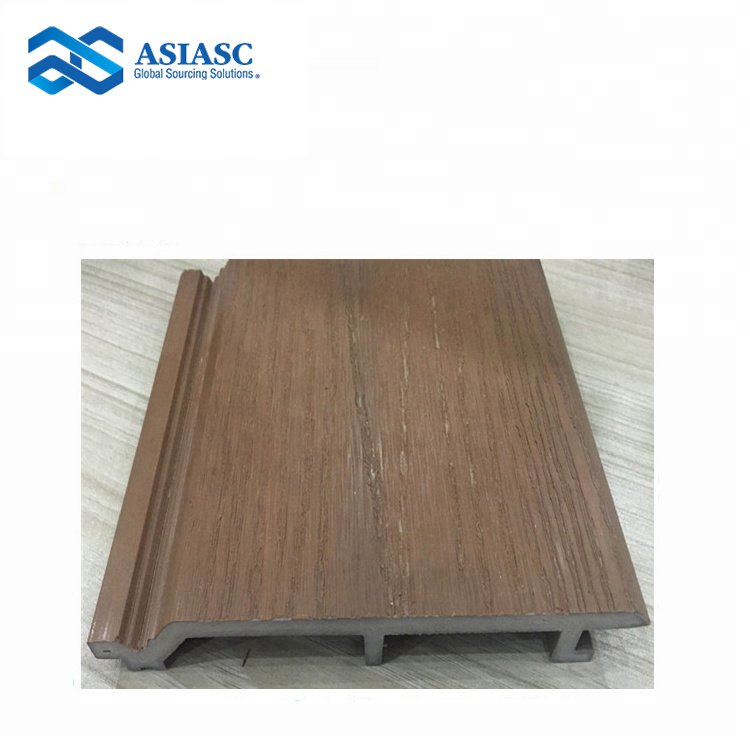 Solid Color Decorative Exterior PVC Wall Panels Co Extrusion Composite Wall Cladding Panels
