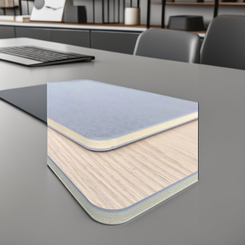 New Solid Heart Bamboo and Wood Fiber Anti-Collision Board Thickened Double Anti-Collision Layer Multifunctional Material