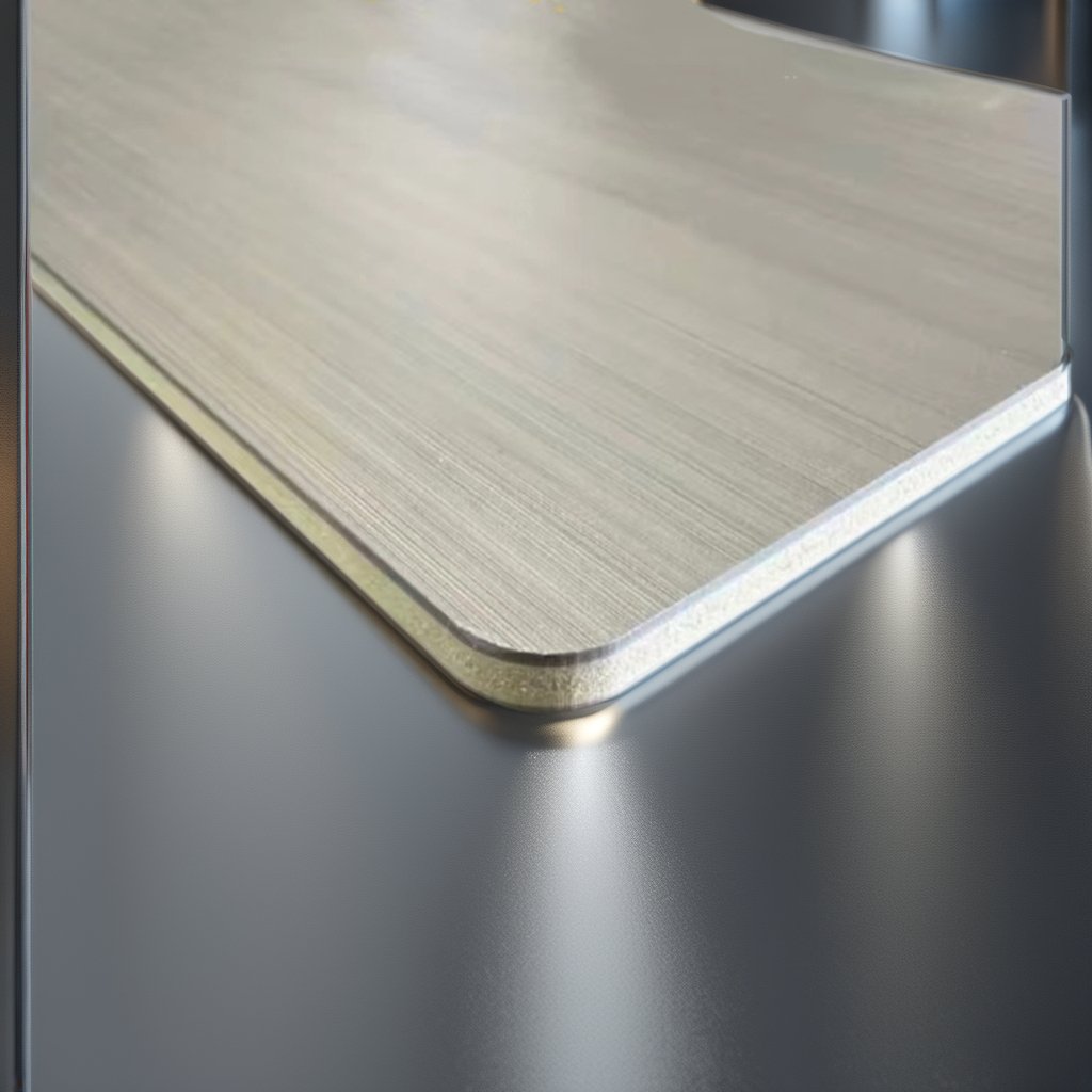 New Solid Heart Bamboo and Wood Fiber Anti-Collision Board Thickened Double Anti-Collision Layer Multifunctional Material